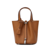 Full-grain Leather Top-Handle Bag